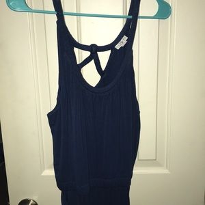 Loft wide leg jumpsuit